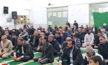 اجتماع عزاداران امام صادق (ع) در خلیل‌آباد