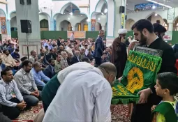 حضور کاروان «زیر سایه خورشید» در نمازجمعه سرخس