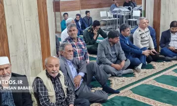 اجتماع مردم سرخس در پاسداشت «سیدالشهدای خدمت»