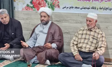 اجتماع مردم سرخس در پاسداشت «سیدالشهدای خدمت»