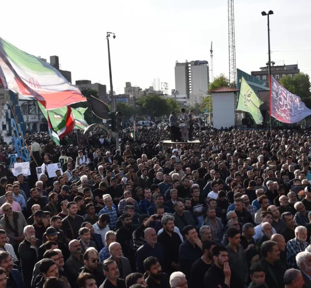 حضور بینظیر مشهدیها دربزرگداشت شهادت آیتالله رئیسی