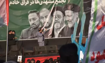 حضور بی‌نظیر مشهدی‌ها دربزرگداشت شهادت آیت‌الله رئیسی
