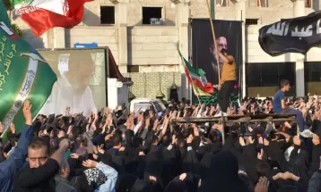 حضور بی‌نظیر مشهدی‌ها دربزرگداشت شهادت آیت‌الله رئیسی