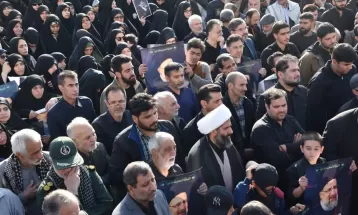 حضور بی‌نظیر مشهدی‌ها دربزرگداشت شهادت آیت‌الله رئیسی