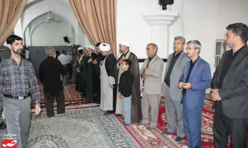 عزاداری خلیل‌آبادی‌ها در سوگ شهید جمهور