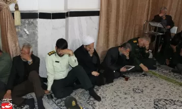 عزاداری خلیل‌آبادی‌ها در سوگ شهید جمهور