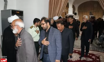 عزاداری خلیل‌آبادی‌ها در سوگ شهید جمهور