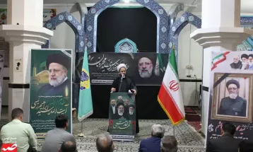 عزاداری خلیل‌آبادی‌ها در سوگ شهید جمهور
