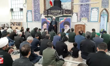 کاشمری‌ها به سوگ شهید جمهور نشستند