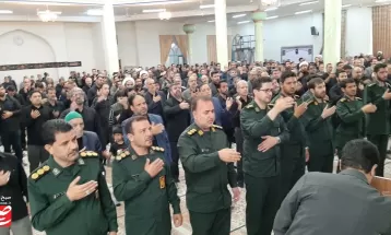کاشمری‌ها به سوگ شهید جمهور نشستند