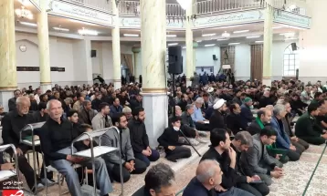 کاشمری‌ها به سوگ شهید جمهور نشستند