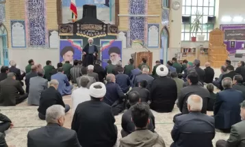 کاشمری‌ها به سوگ شهید جمهور نشستند