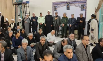 کاشمری‌ها به سوگ شهید جمهور نشستند