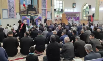 کاشمری‌ها به سوگ شهید جمهور نشستند