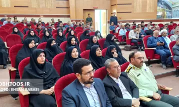مراسم تودیع و معارفه فرماندار سرخس