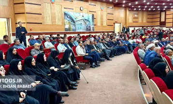 مراسم تودیع و معارفه فرماندار سرخس