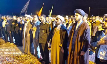 بزرگداشت رحلت امام و شهدای خدمت در سرخس