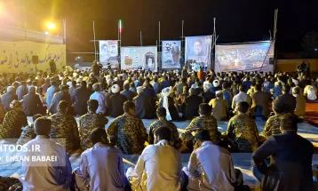بزرگداشت رحلت امام و شهدای خدمت در سرخس