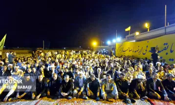بزرگداشت رحلت امام و شهدای خدمت در سرخس
