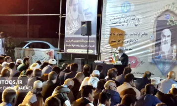 بزرگداشت رحلت امام و شهدای خدمت در سرخس