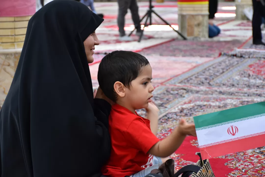 هم‌خوانی سرود سلام فرمانده در قوچان