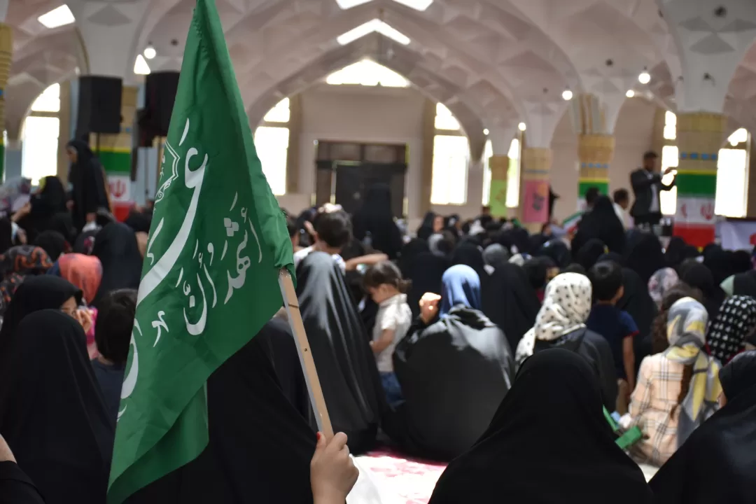 هم‌خوانی سرود سلام فرمانده در قوچان