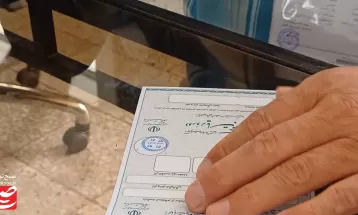 حضور مردم کاشمر در ساعات اولیه رأی‌گیری