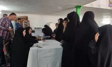 حضور حماسه‌ساز مردم مشهد در انتخابات ریاست جمهوری