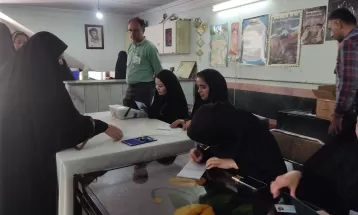 حضور حماسه‌ساز مردم مشهد در انتخابات ریاست جمهوری