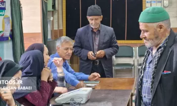 حضور حماس‌ساز مردم سرخس در انتخابات ریاست‌جمهوری