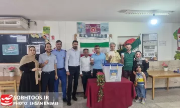 حضور حماس‌ساز مردم سرخس در انتخابات ریاست‌جمهوری