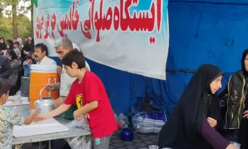 ورود کاروان نمادین امام رضا (ع) به نیشابور