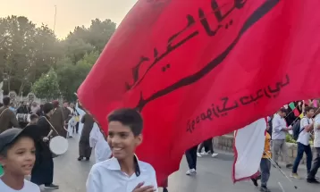 ورود کاروان نمادین امام رضا (ع) به نیشابور