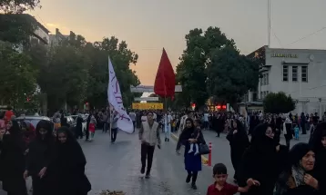 ورود کاروان نمادین امام رضا (ع) به نیشابور
