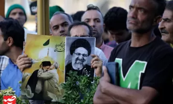 مراسم چهلم شهدای خدمت در حرم مطهر رضوی