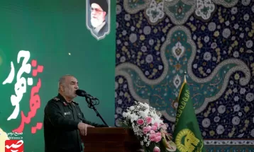 مراسم چهلم شهدای خدمت در حرم مطهر رضوی
