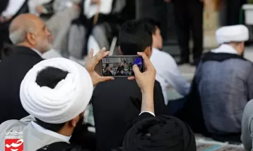 مراسم چهلم شهدای خدمت در حرم مطهر رضوی