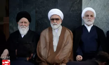 مراسم چهلم شهدای خدمت در حرم مطهر رضوی