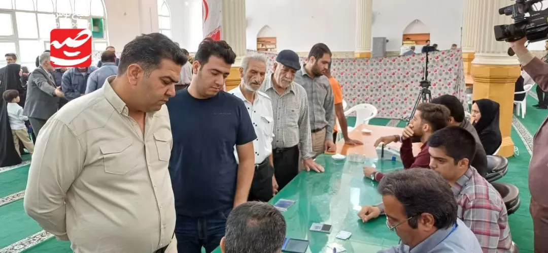 حماسه حضور تربتی‌ها پای صندوق رٱی