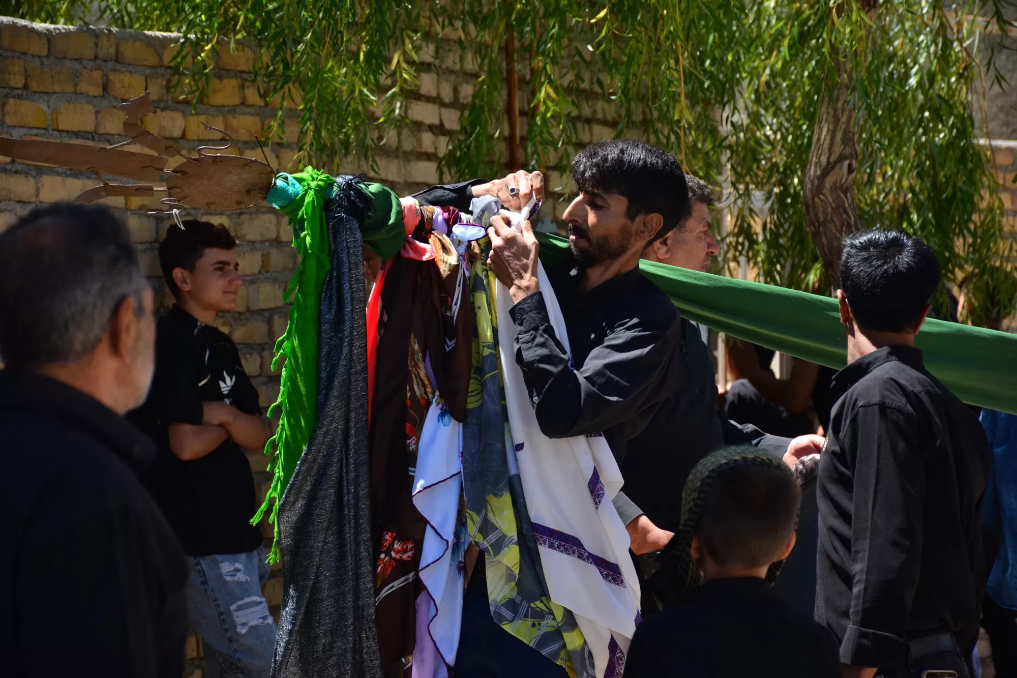 سنت علم گردانی در روستای علی آباد قوچان