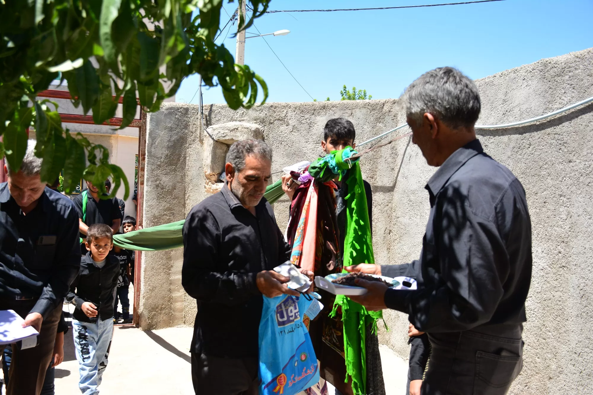سنت علم گردانی در روستای علی آباد قوچان