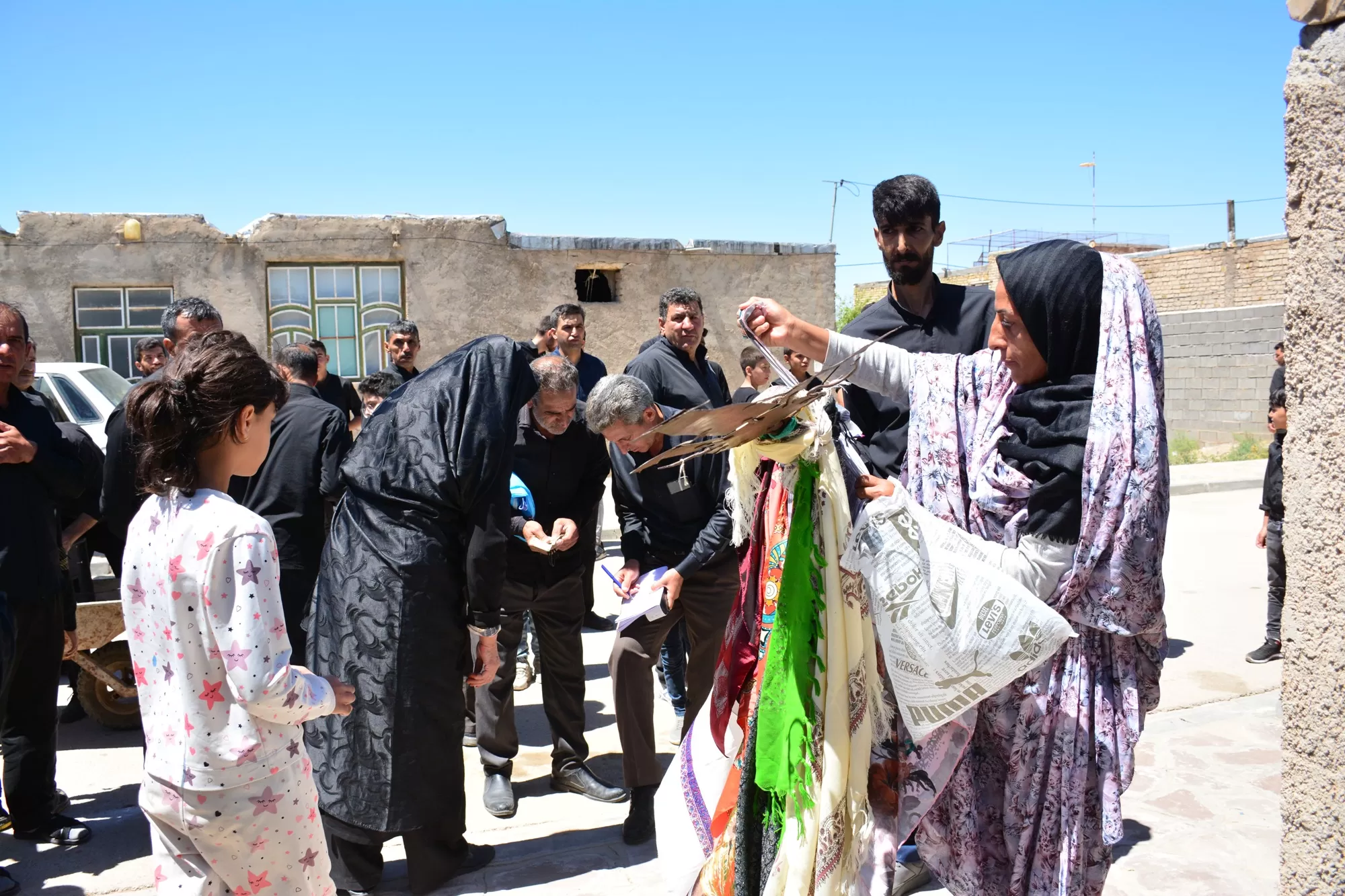 سنت علم گردانی در روستای علی آباد قوچان