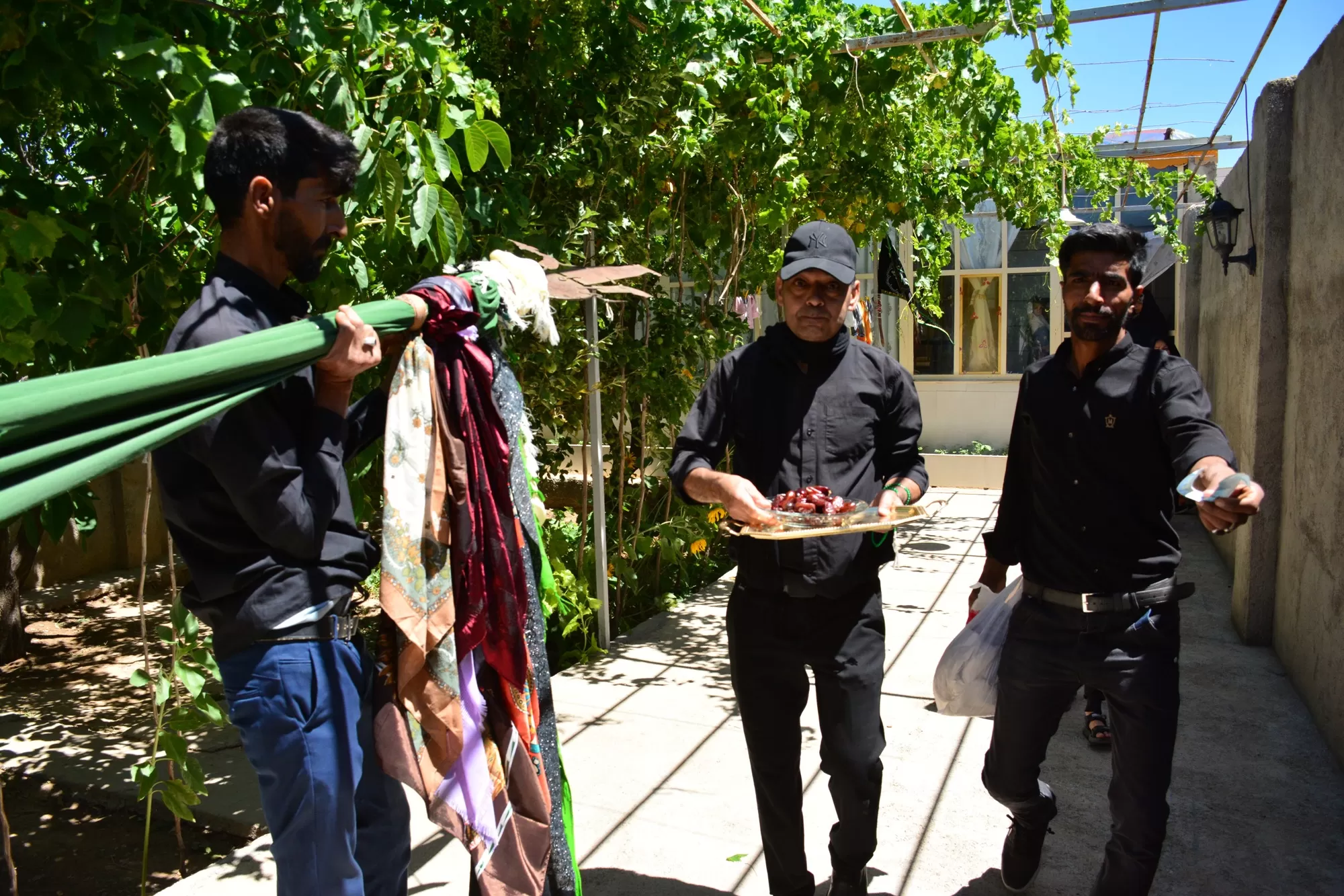 سنت علم گردانی در روستای علی آباد قوچان