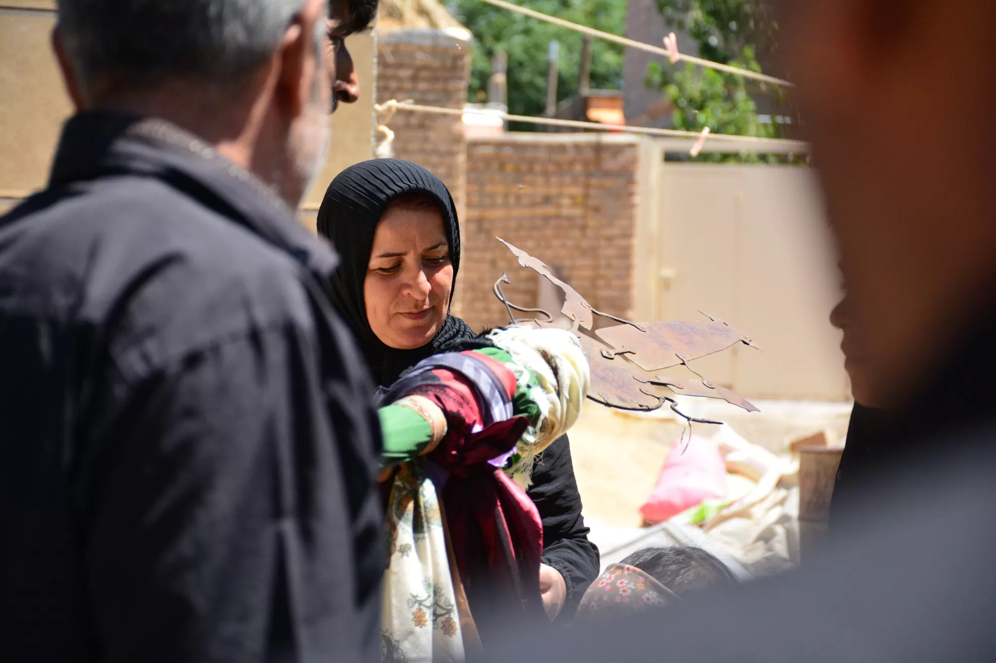 سنت علم گردانی در روستای علی آباد قوچان