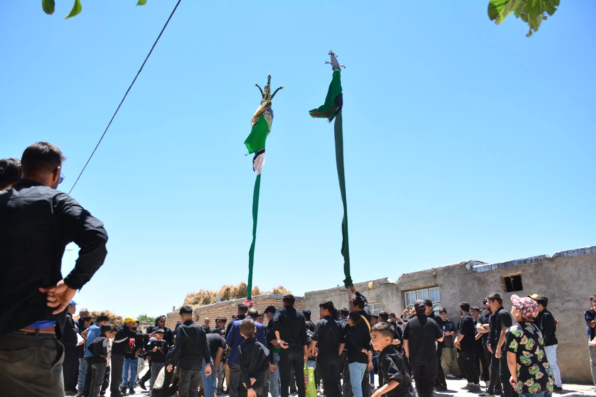 سنت علم گردانی در روستای علی آباد قوچان