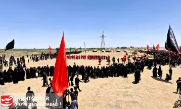 خطه مرزنشینان ایران اسلامی غرق در عزای عاشورای‌ حسینی