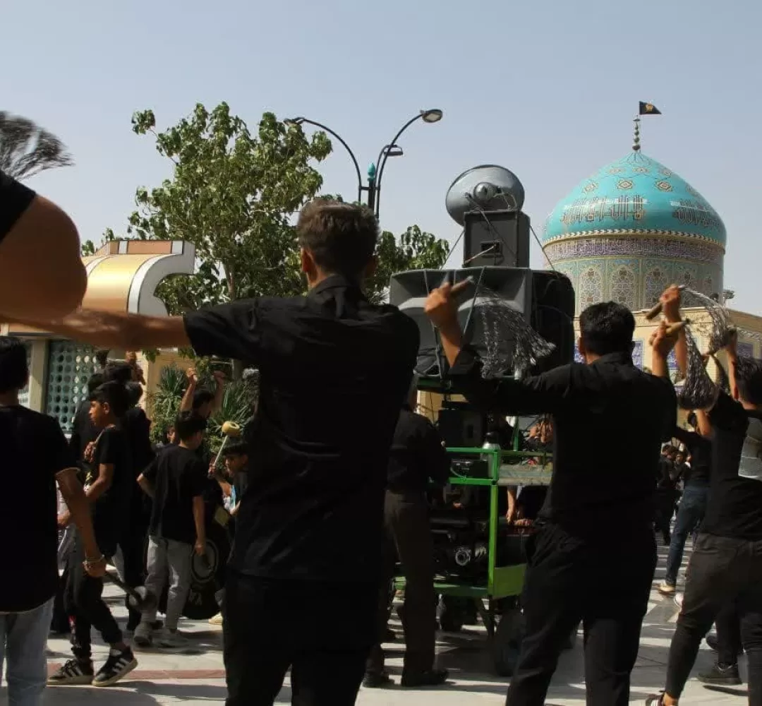 برپایی مراسم عزاداری حسینی در زیارتگاه شهید مدرس