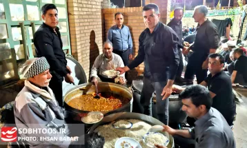 عزاداری شب دوازدهم محرم در روستای کندکلی سرخس
