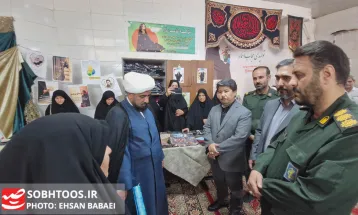 بازدید مسئولان از طرح‌های موفق بسیج سازندگی در سرخس