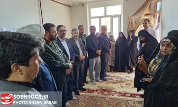 بازدید مسئولان از طرح‌های موفق بسیج سازندگی در سرخس